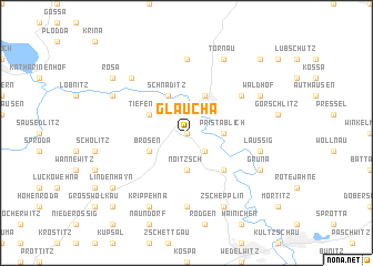 map of Glaucha