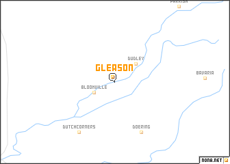 map of Gleason