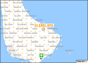map of Glebe Land