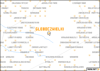 map of Głębocz Wielki