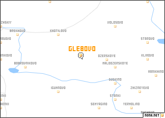 map of Glebovo