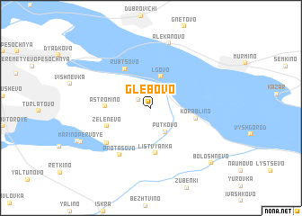 map of Glebovo