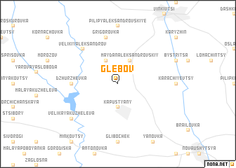 map of Glebov