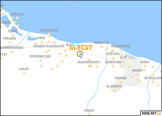 map of Glecut
