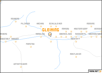 map of Gleiming