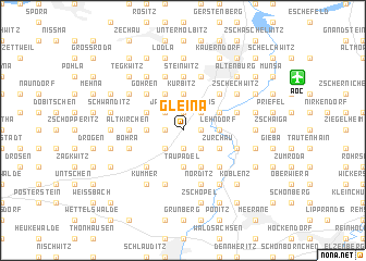 map of Gleina