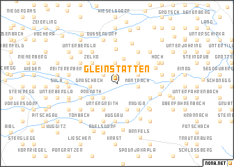 map of Gleinstätten