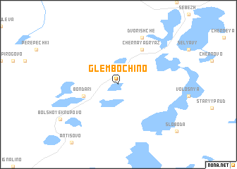 map of Glembochino