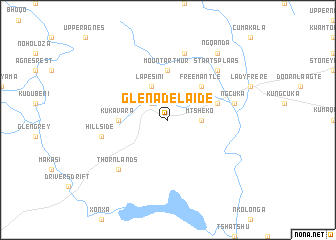 map of Glen Adelaide