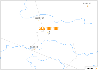 map of Glenannan