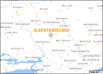 map of Glenathonacash