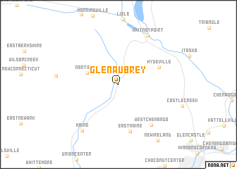 map of Glen Aubrey