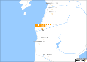 map of Glenbarr