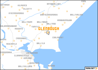 map of Glenbough