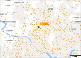 map of Glenbrook