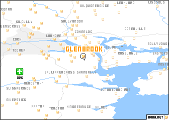 map of Glenbrook