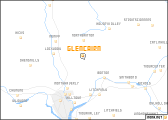 map of Glencairn