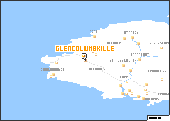 map of Glencolumbkille
