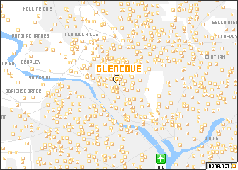 map of Glen Cove