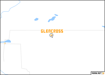 map of Glencross