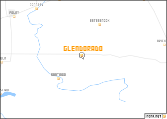 map of Glendorado