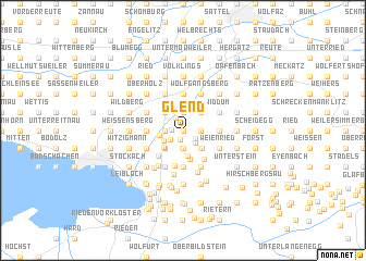 map of Glend