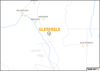 map of Gleneagle