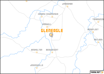 map of Gleneagle