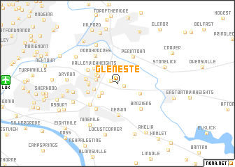 map of Glen Este