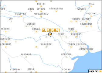 map of Glengazi