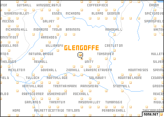 map of Glengoffe