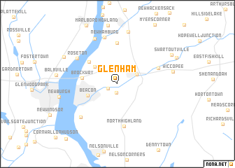 map of Glenham