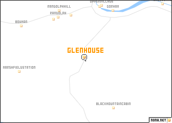 map of Glen House