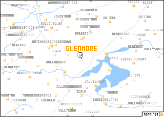 map of Glenmore