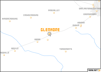 map of Glenmore