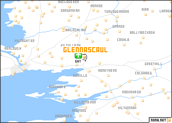 map of Glennascaul