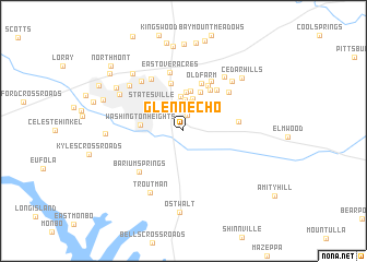 map of Glenn Echo