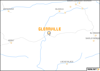 map of Glennville