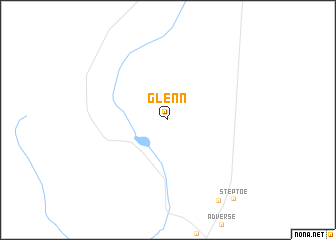 map of Glenn