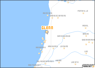 map of Glenn