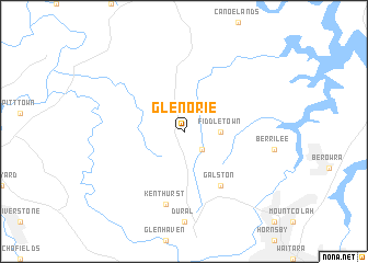 map of Glenorie