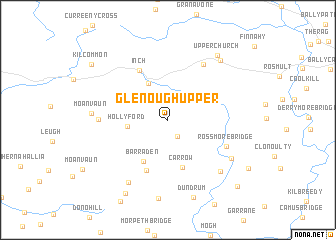 map of Glenough Upper