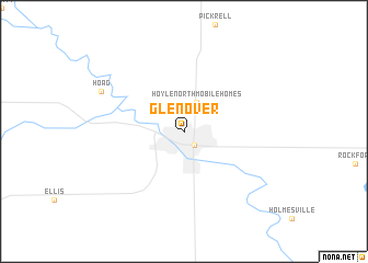 map of Glenover