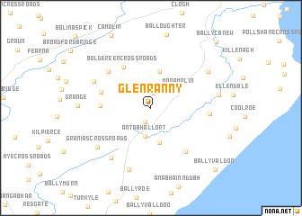 map of Glenranny