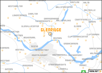 map of Glenridge