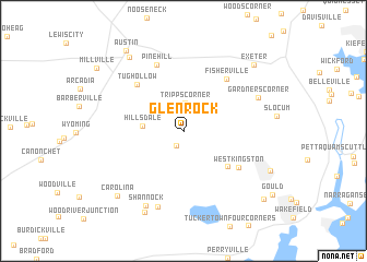 map of Glen Rock