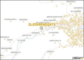 map of Glenvar Heights