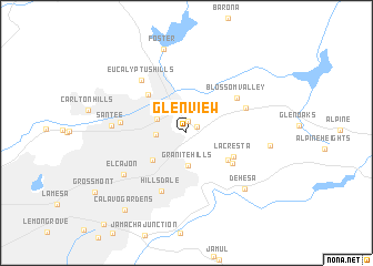 map of Glenview