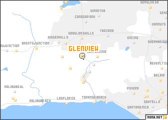 map of Glenview