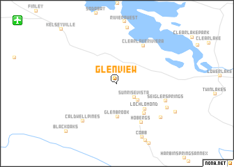 map of Glenview